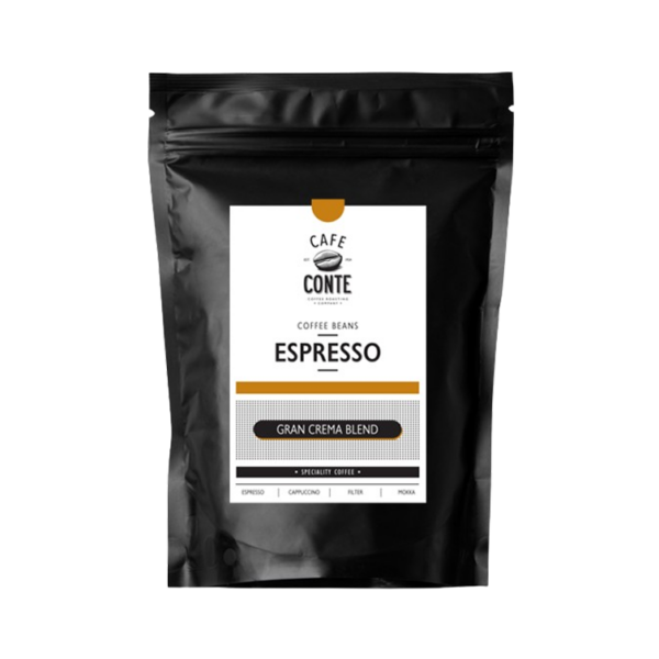 Gran Crema Blend (90% Arabica 10% Robusta)