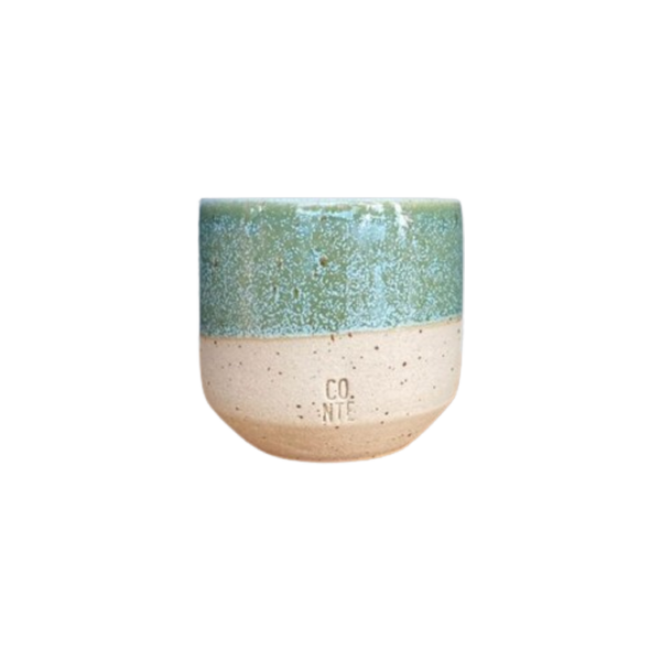 ΧΕΙΡΟΠΟΙΗΤΗ ΚΕΡΑΜΙΚΗ ΚΟΥΠΑ CAPPUCCINO PISTACHIO 150ml