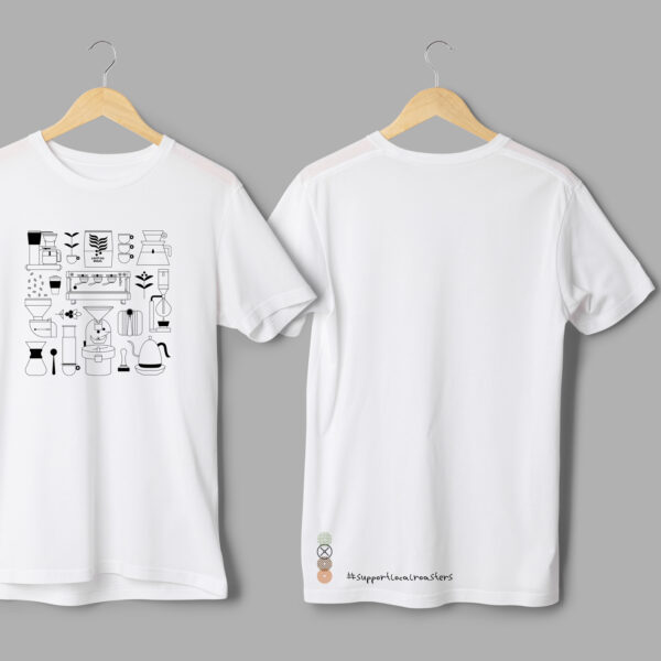 T-Shirt Conte Barista Sketch Tee