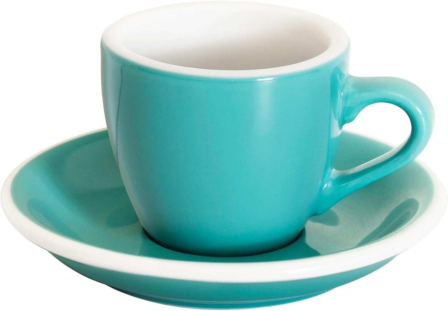 LOVERAMICS ESPRESSO CUP WITH SAUCER 80ml 2.7Oz