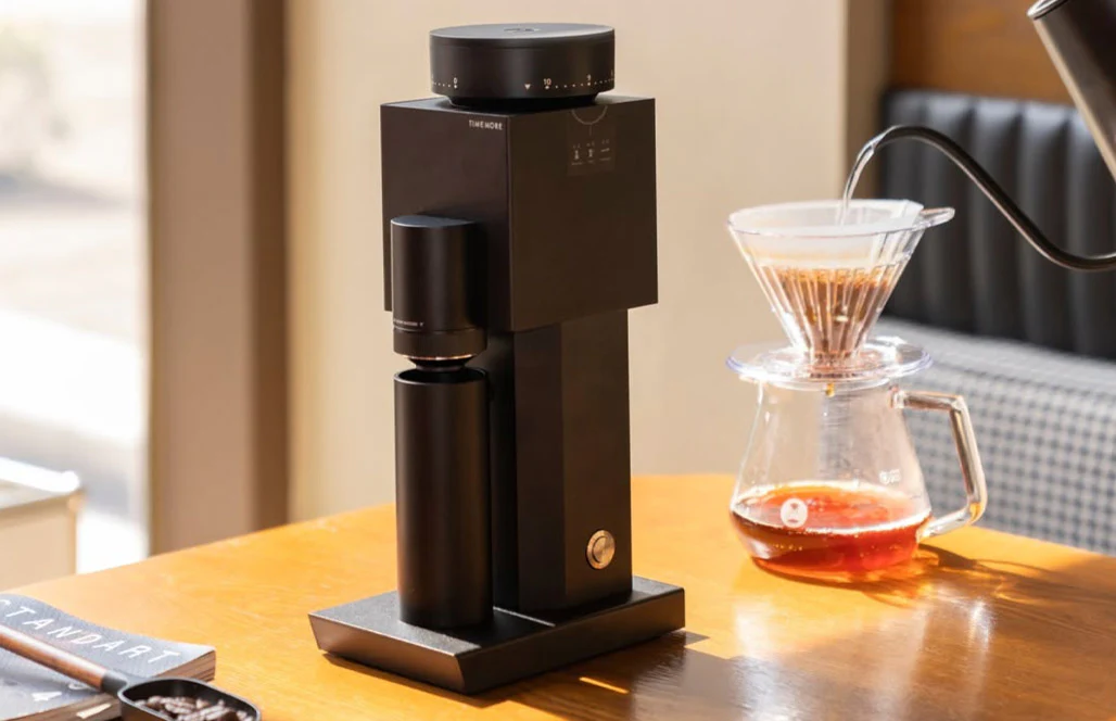 TIMEMORE ELECTRIC COFFEE GRINDER BRICKS 01S BLACK - Image 2
