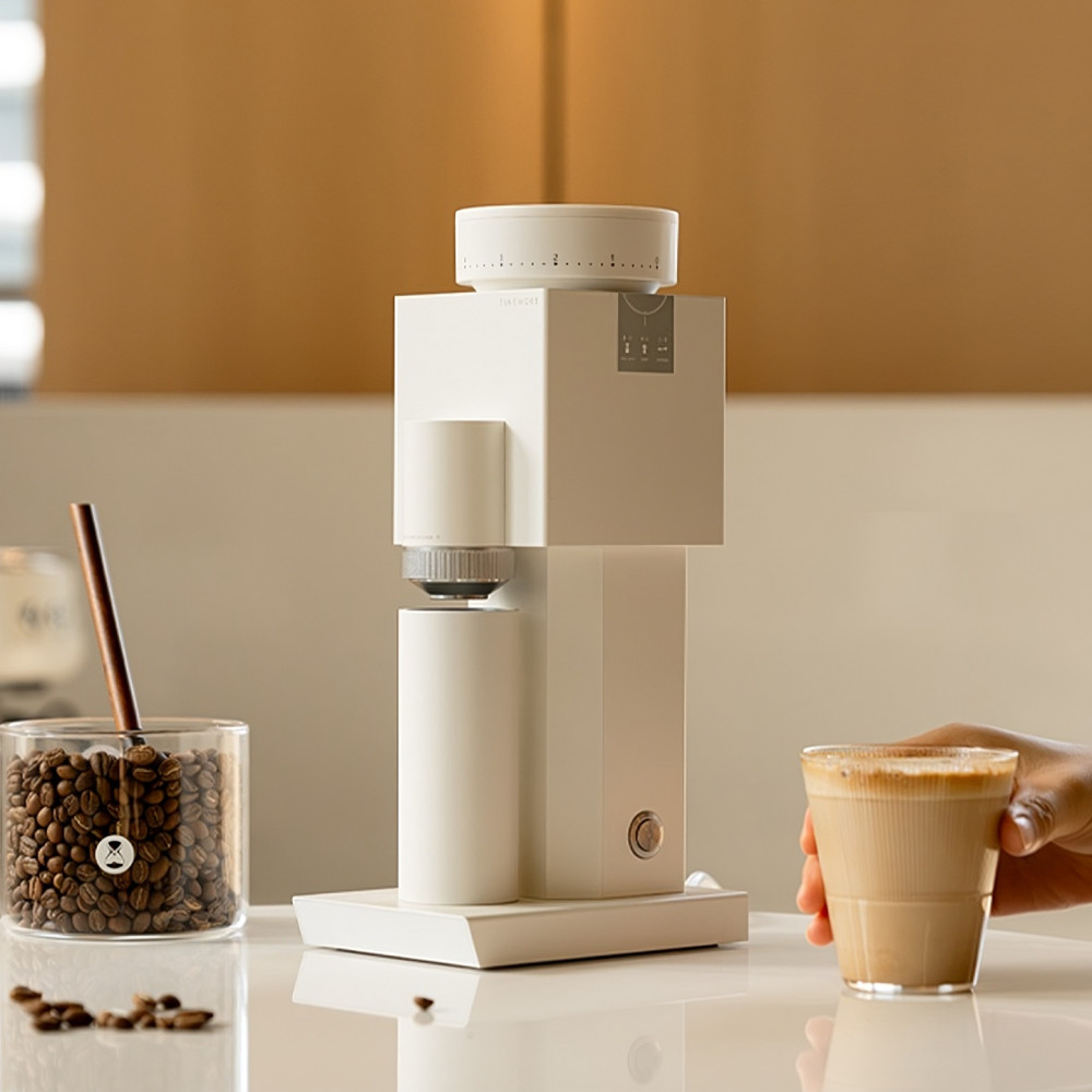 TIMEMORE ELECTRIC COFFEE GRINDER BRICKS 01S WHITE - Image 3