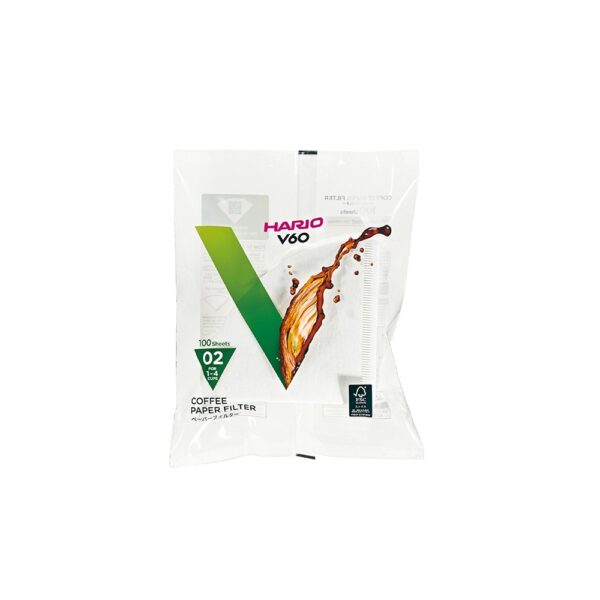HARIO V60 COFFEE PAPER FILTER 02 100TMX